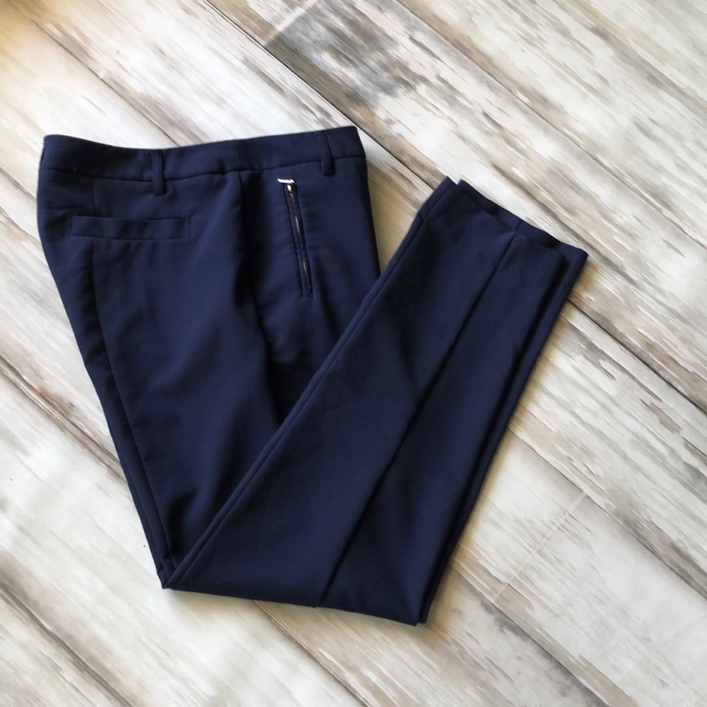 Adrienne Vittadini Navy Dress Pants Woman’s size 10